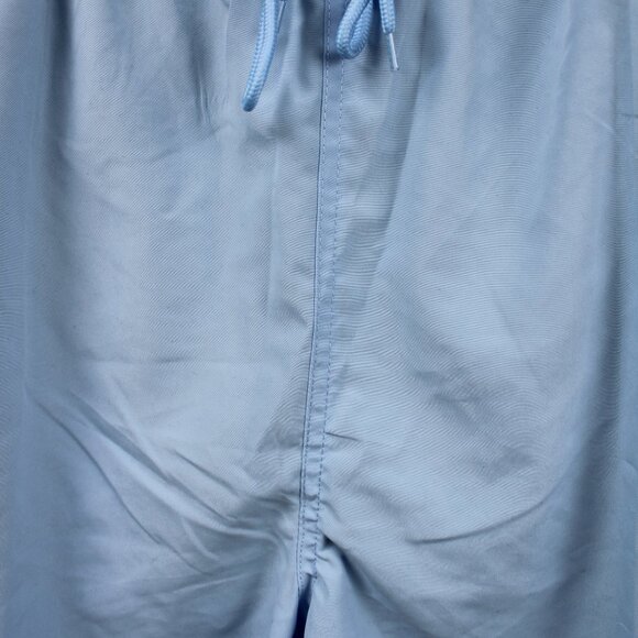 Stillwater Supply Co. Men's Light Blue Elastic Waist  Pull Tie Shorts Size 2XL - Picture 6 of 12